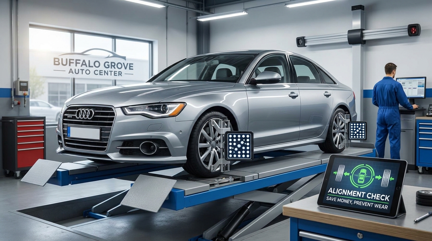 5 Critical Reasons Wheel Alignment Matters for Buffalo Grove Drivers - Blog featured image