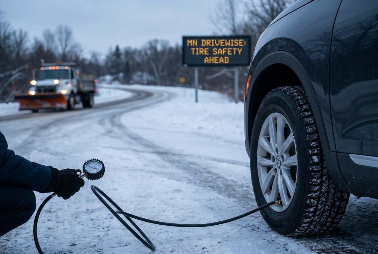 5 Critical Tire Safety Tips for Navigating Minnesota Roads - Blog featured image