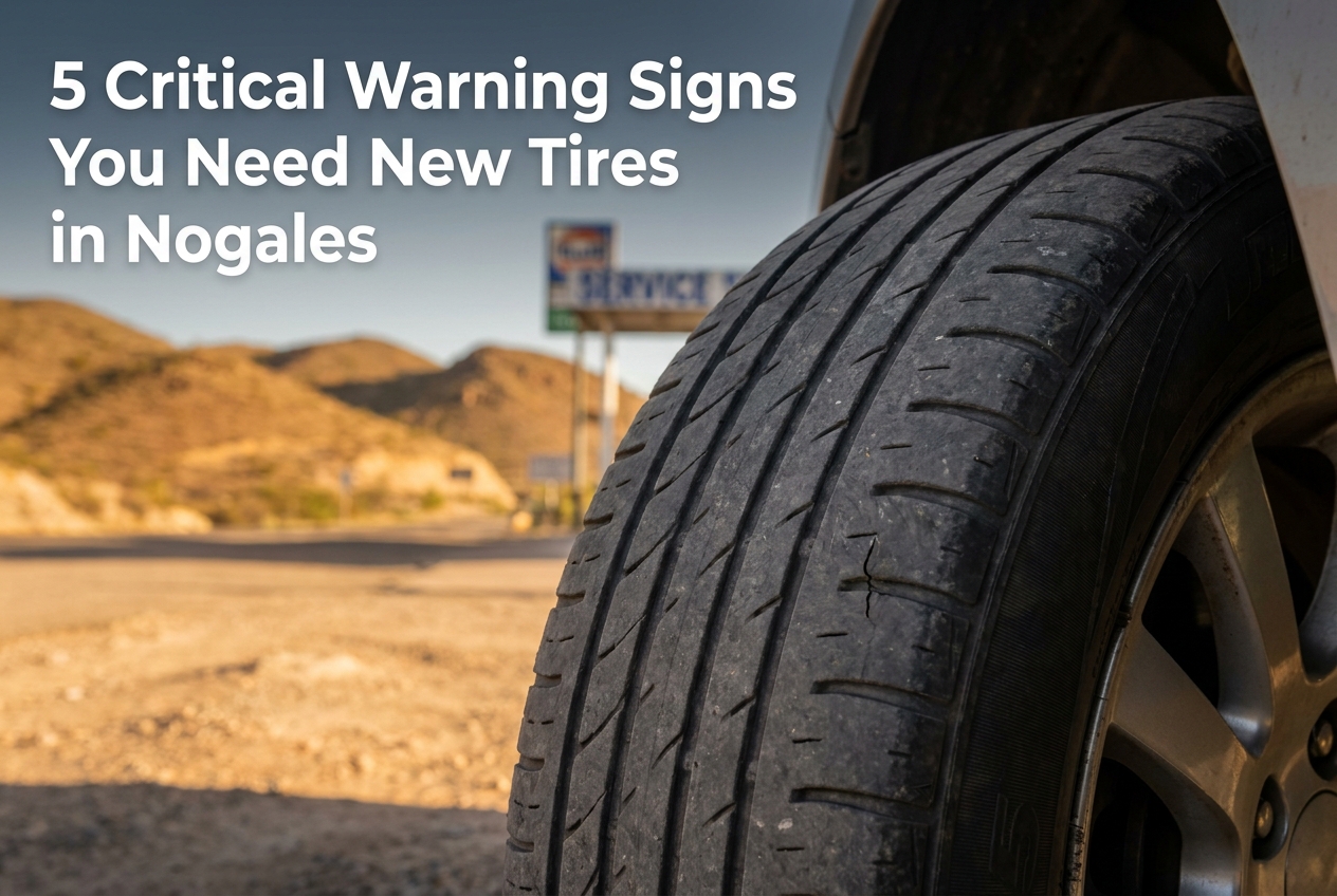 5 Critical Warning Signs You Need New Tires in Nogales - Blog featured image