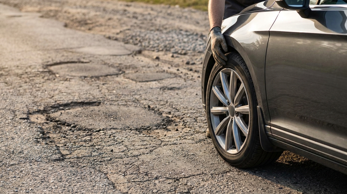 5 Critical Ways to Protect Your Tires from Farifield Potholes - Blog featured image