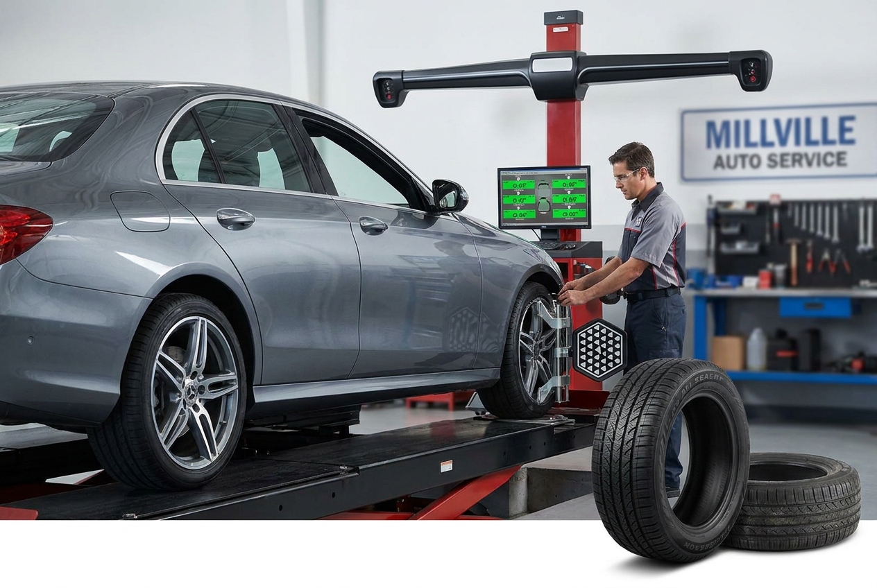 5 Essential Reasons Professional Tire Alignment Saves You Money - Blog featured image