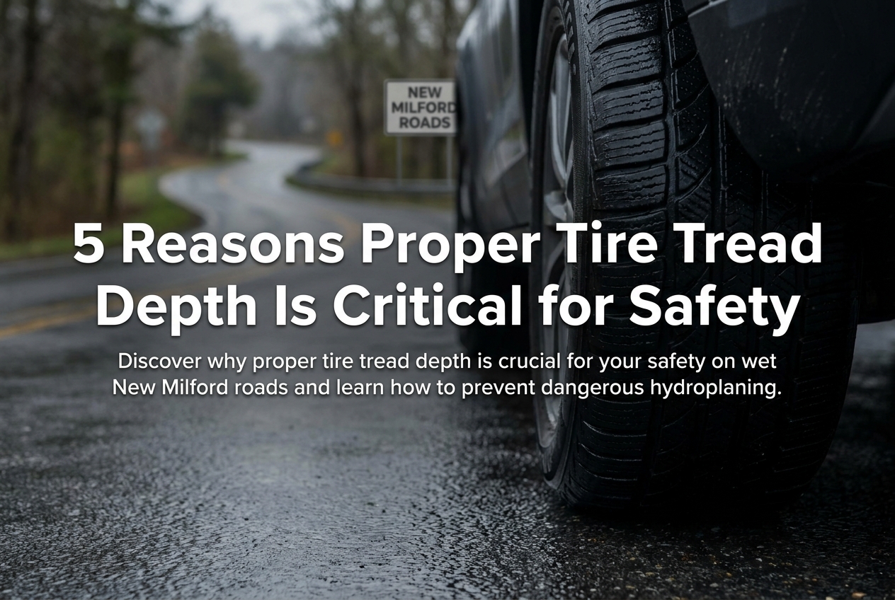 5 Reasons Proper Tire Tread Depth Is Critical for Safety - Blog featured image