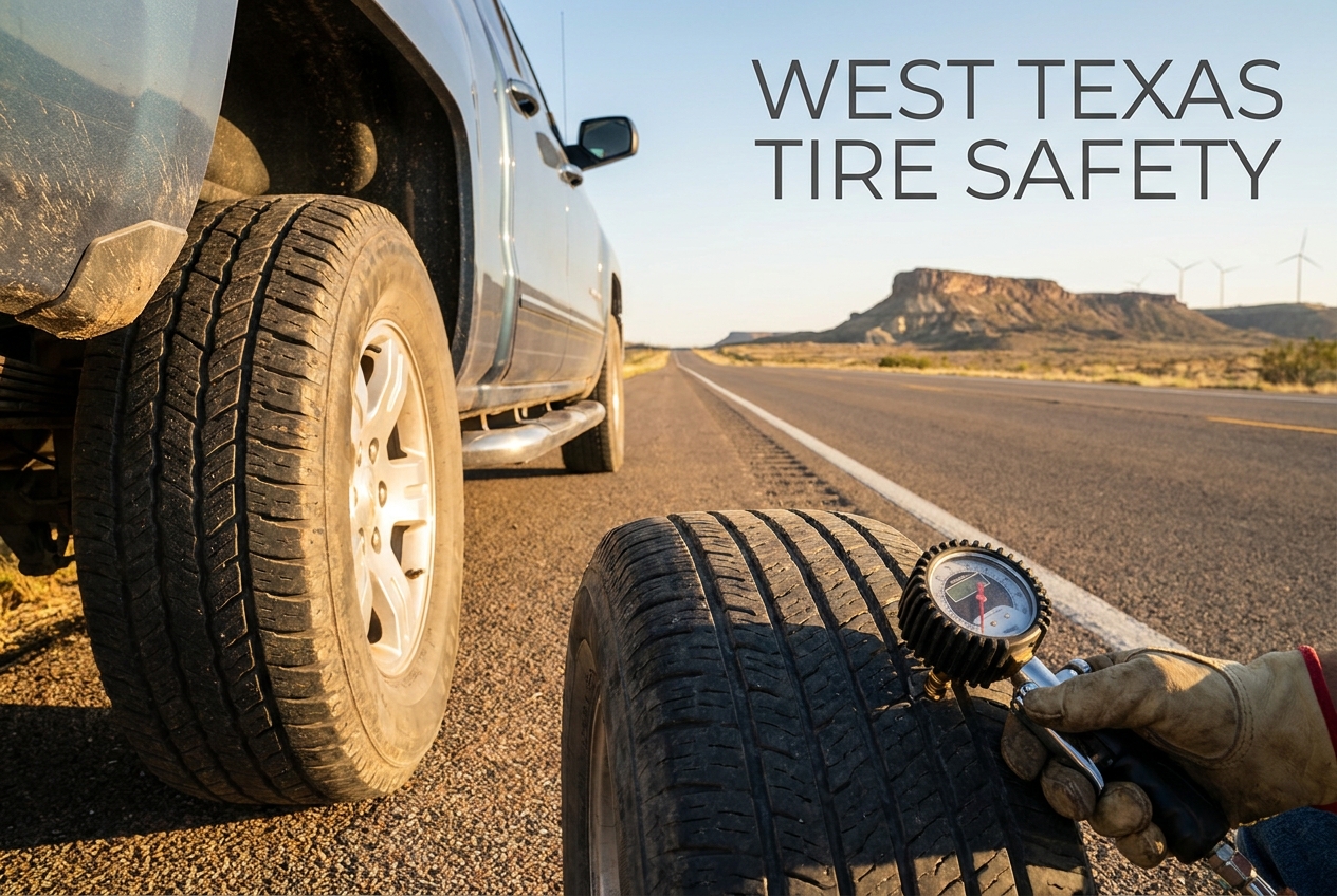 7 Critical Tire Safety Tips for West Texas Highways - Blog featured image