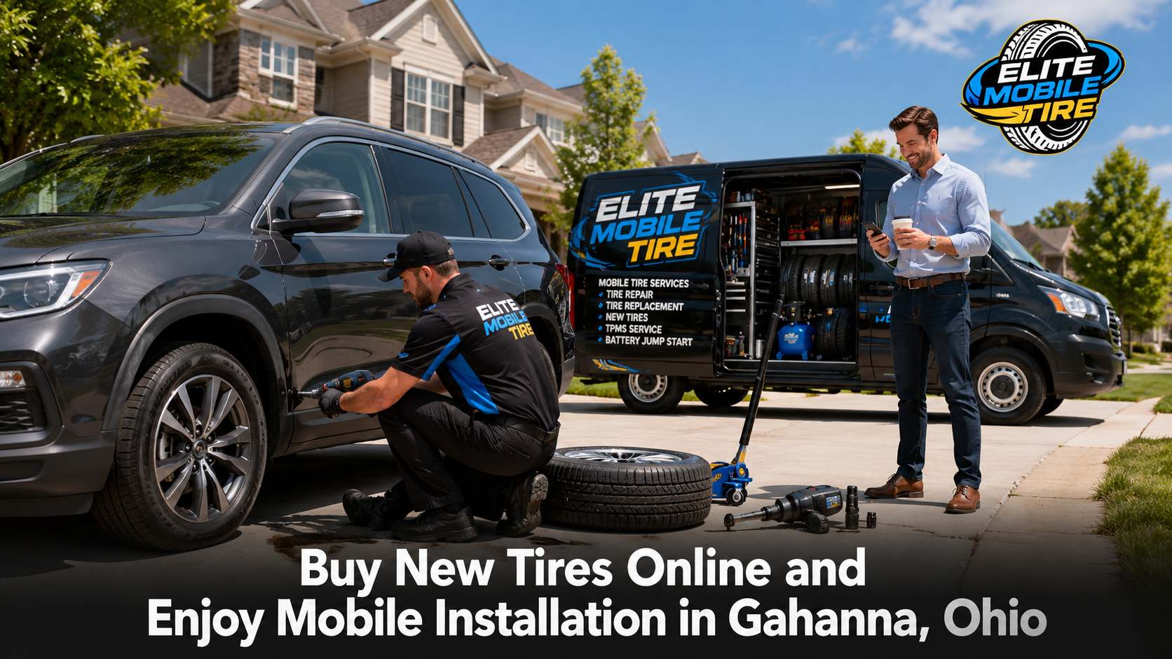Buy New Tires Online and Enjoy Mobile Installation in Columbus, Ohio