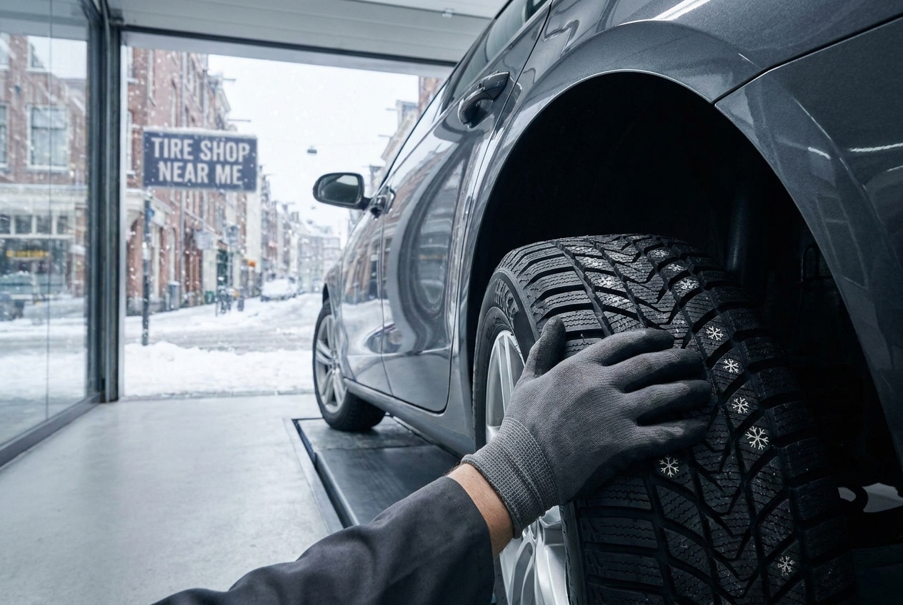 Best Winter Tires: Guide to Your Tire Shop Near Me - Blog featured image