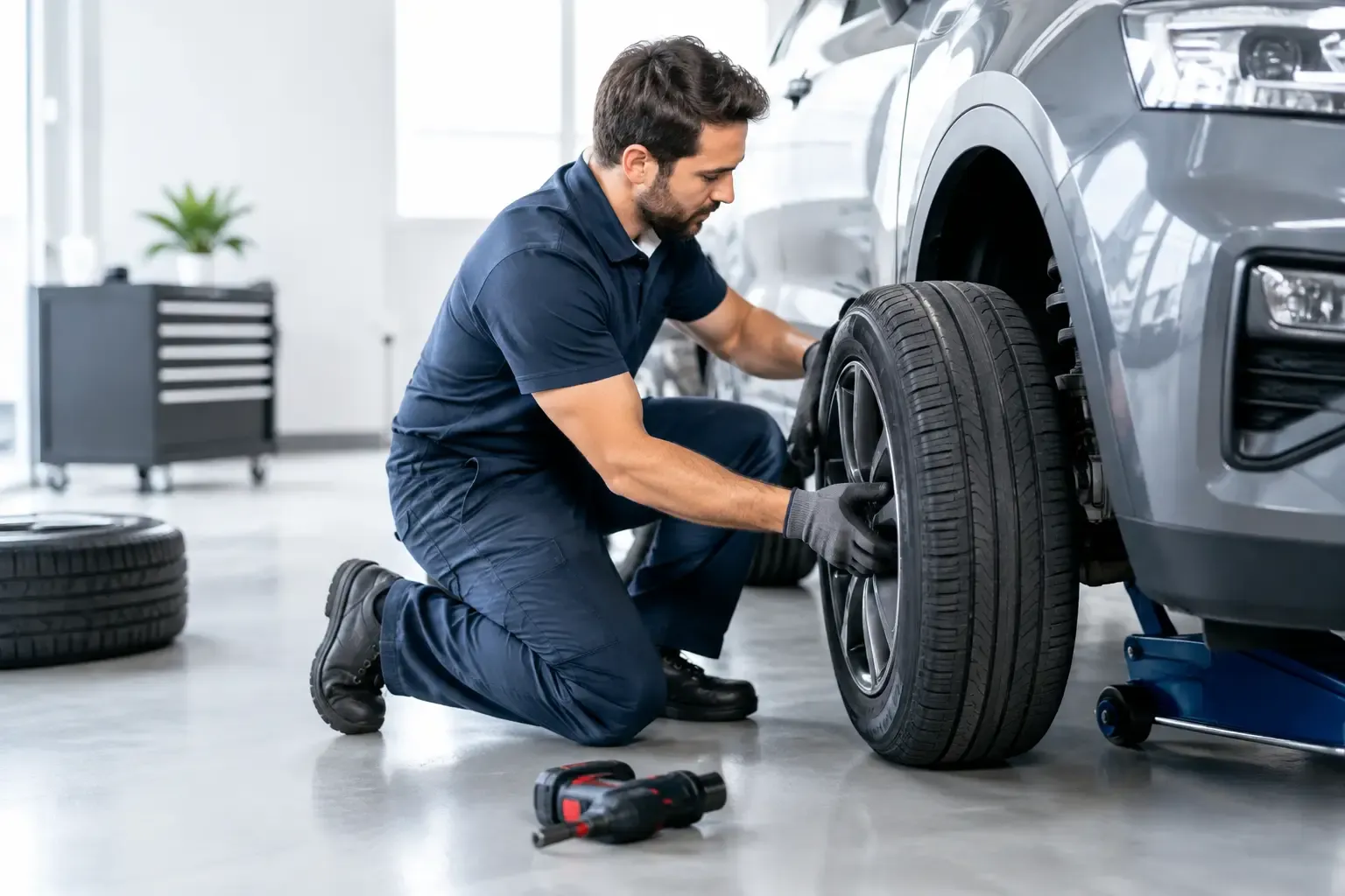 Can You Install Tires at Work? Yes, Safely