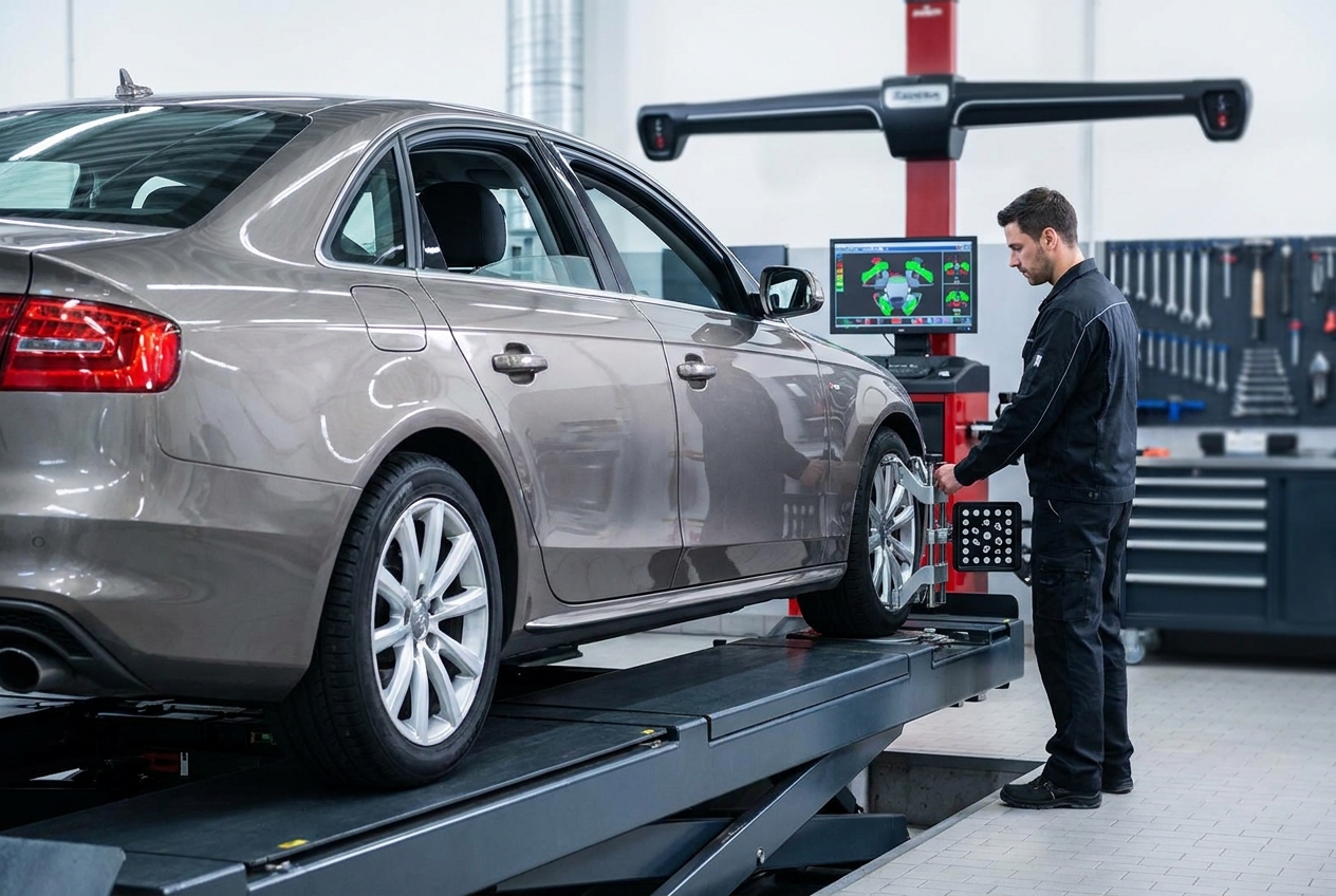 Complete Guide: What to Expect During a Tire Alignment - Blog featured image