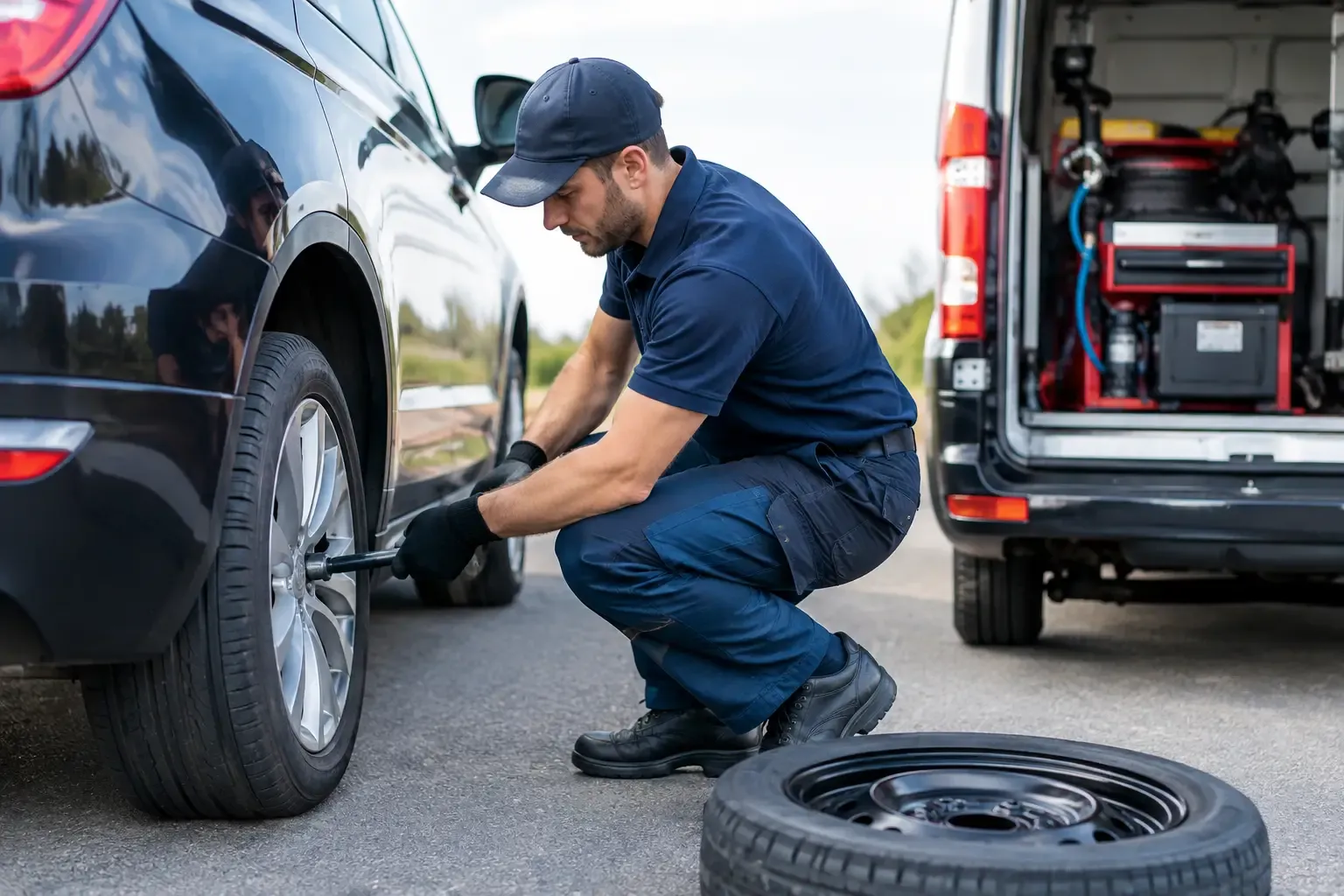 Emergency Mobile Tire Service When You Need It