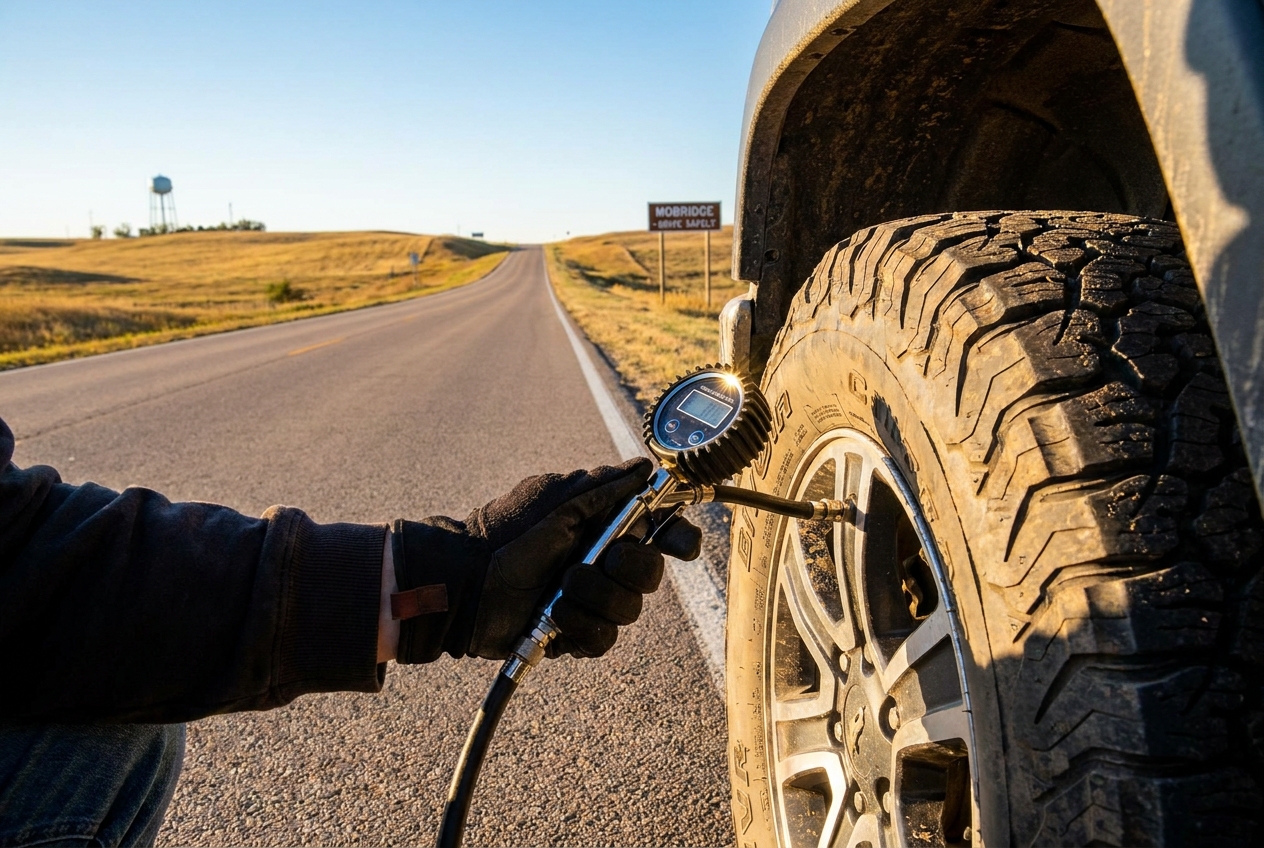 Essential Tire Pressure Guide for Safe Mobridge Driving - Blog featured image