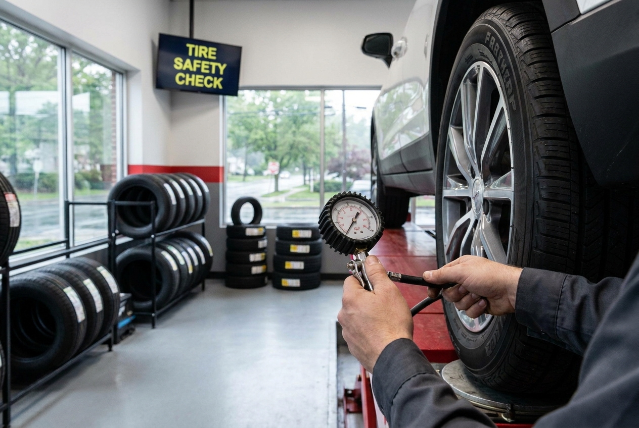 Essential Tire Safety Tips & Finding a Tire Shop Near Me - Blog featured image