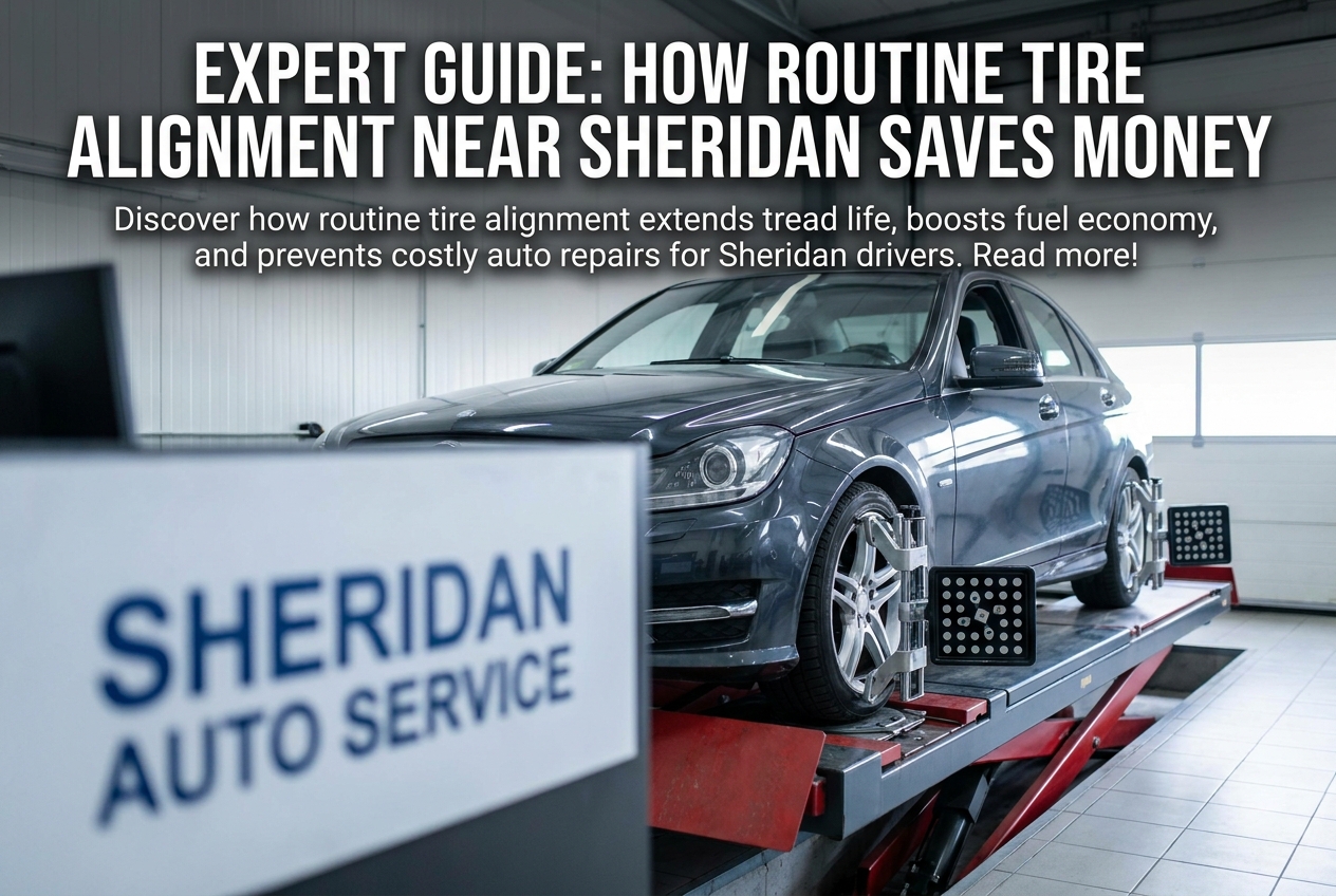 Expert Guide: How Routine Tire Alignment Near Sheridan Saves Money - Blog featured image