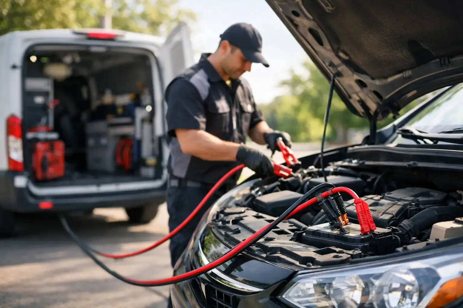 Mobile Battery Jumpstart Service When You Need It
