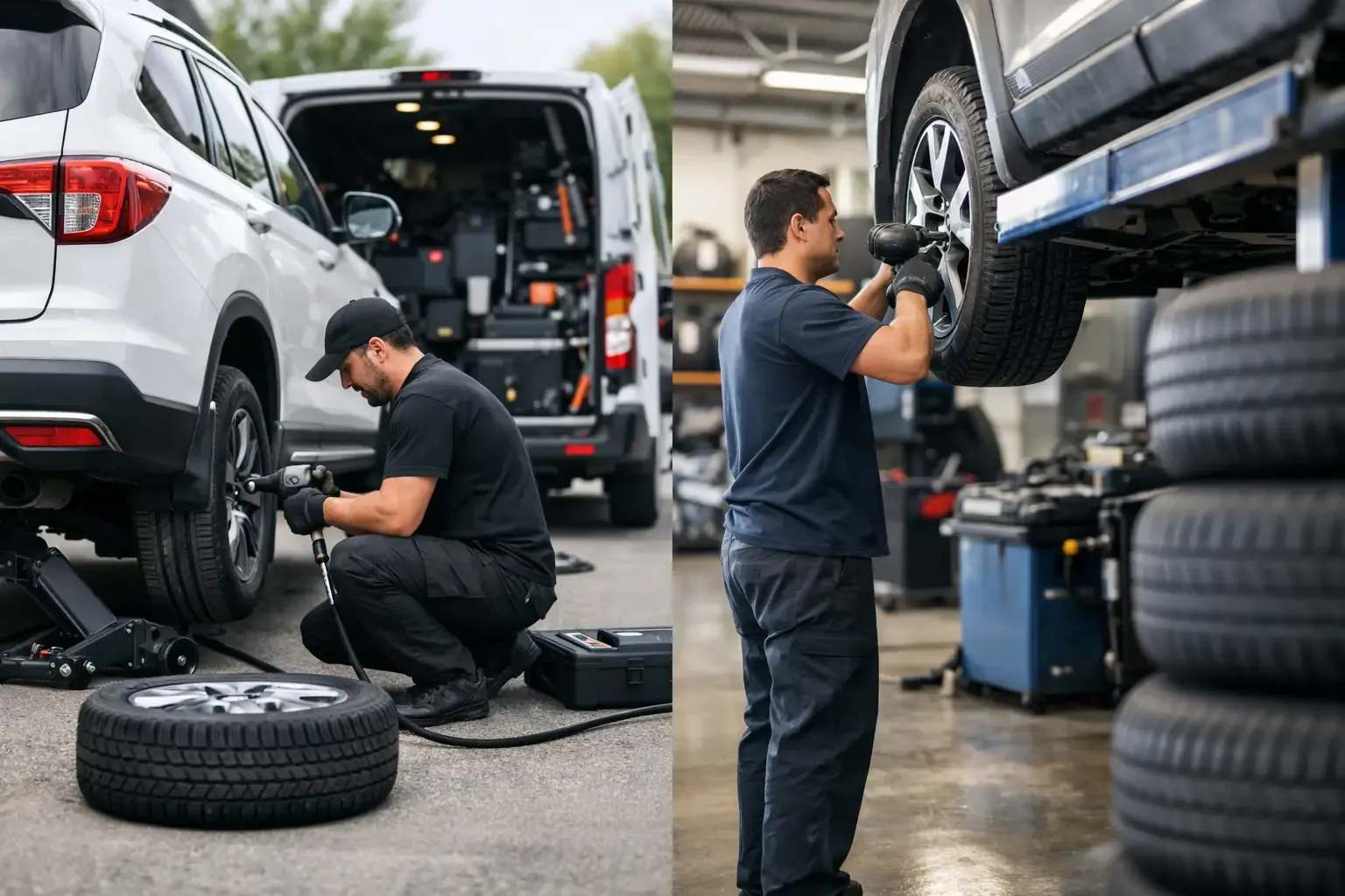 Mobile Tire Service vs Shop: Which Fits?
