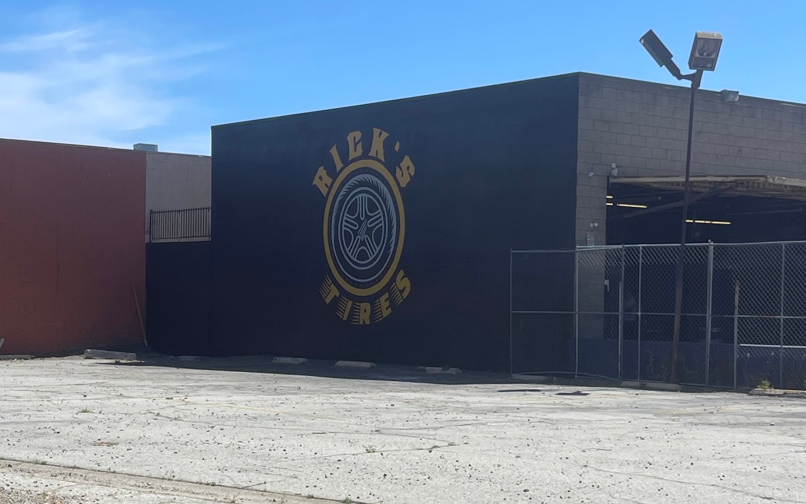 Ricks Tires storefront on W 5th St in Santa Ana