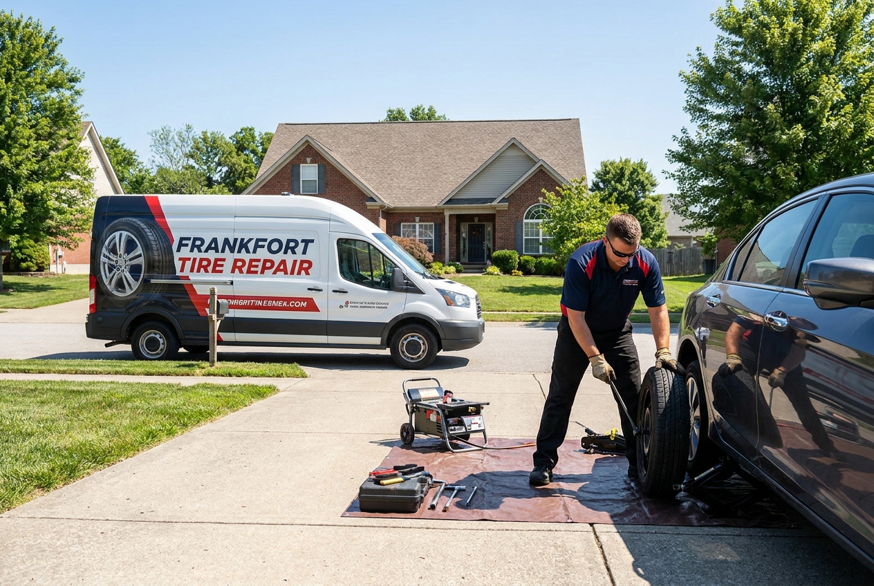 The Ultimate Guide to Frankfort Mobile Tire Repair Services - Blog featured image