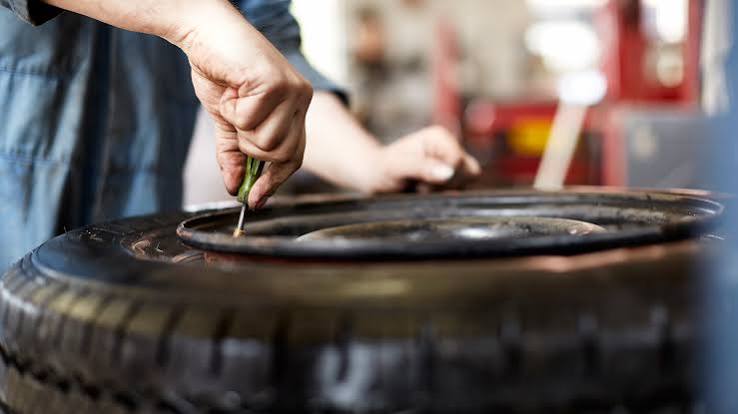 tire install
