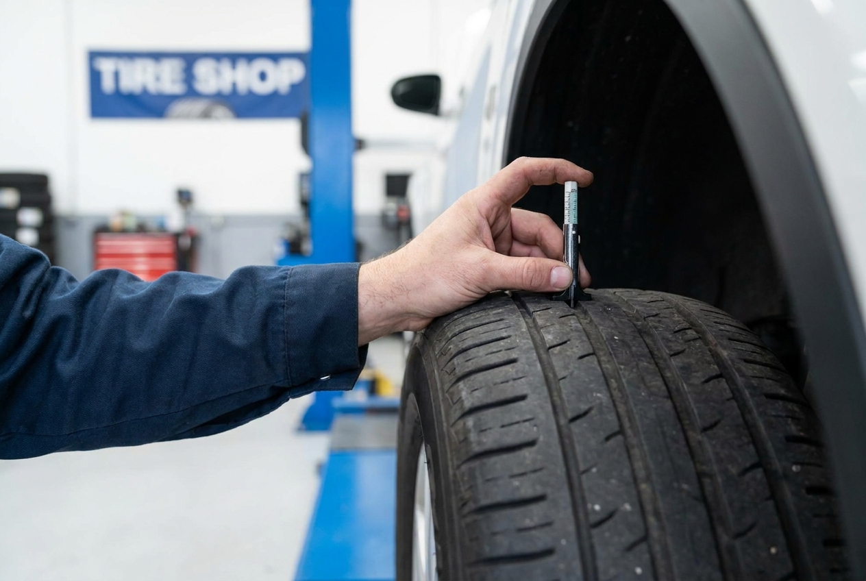Tread Safety First: When to Visit a Tire Shop Near Me - Blog featured image