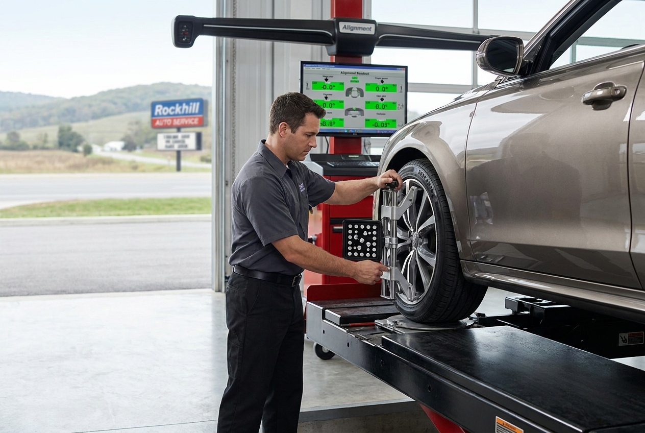 Why a Tire Alignment Near Me Saves Rockhill Drivers Money - Blog featured image