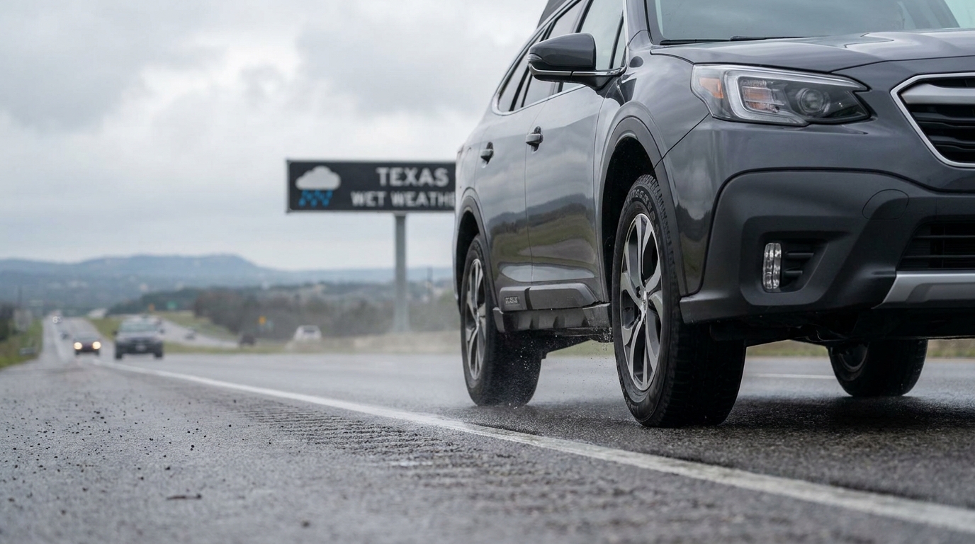 Why All-Season Tires Are Essential for Texas Driving Safety - Blog featured image