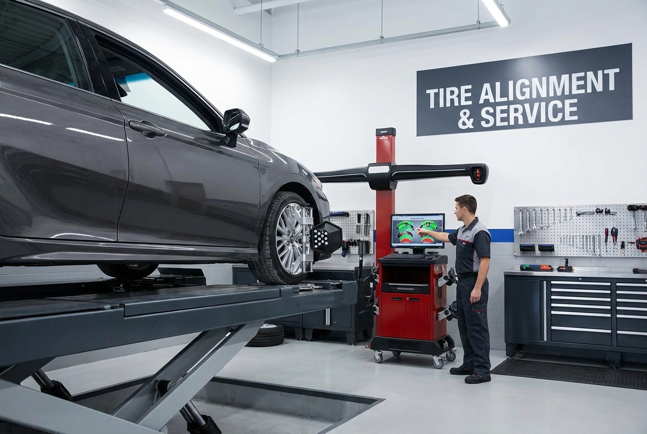 Why Finding a Tire Alignment Near Me Saves You Money - Blog featured image